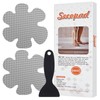 Secopad Bathtub Stickers Non-Slip, 24PCS Safety Shower Treads Adhesive Appliques