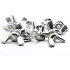TERF® 10 Pcs Butterfly Wing Nut M8 Zinc Plated Steel