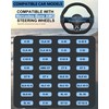 OHHMNKK D-Shaped Steering Wheel Cover for Mercedes-Benz AMG A35 A45