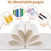 A4 Sketch Books, 75 Sheets 150 Pages Binder Binding Sketchbook