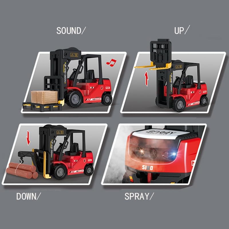 Authticar RC Forklift Truck, 1:24 Scale 2 in 1 Transform