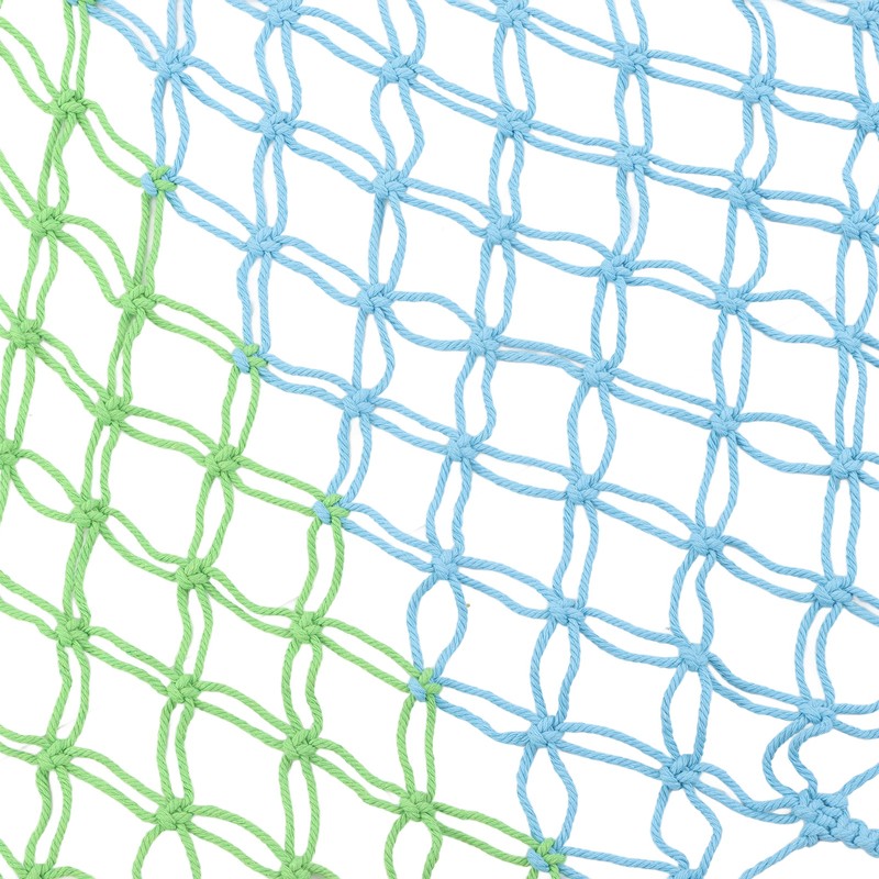 Triangular Toy Hammock Plush Toys Cotton Rope Woven Net Pocket