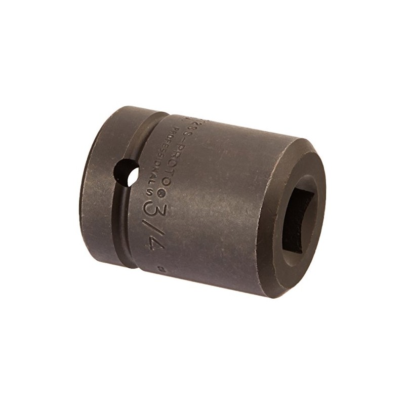 Impact Socket, 1 In Dr, 3/4 In, 4 pt