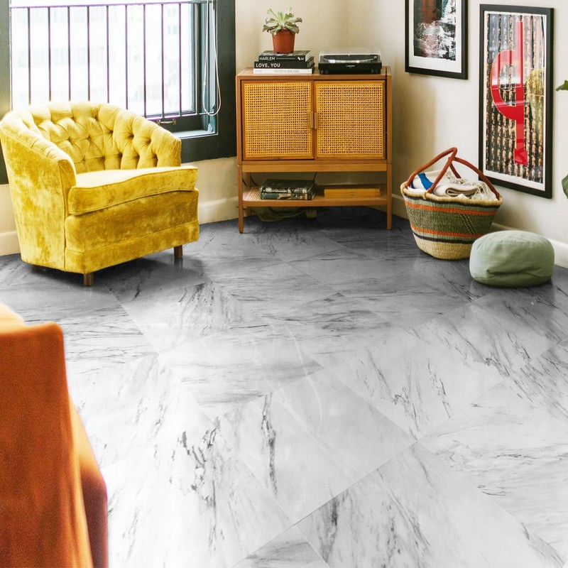 Art3dwallpanels Peel and Stick Floor Tiles 30-Pack 12 x 12