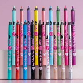 Kit Delineadores Pink Up Long Lasting Eye Liner 24hrs 6pz