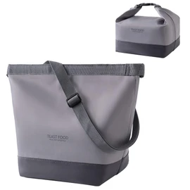 EDLMKM Insulated Lunch Bag for Adults, Office Gym Commute Lunch Tote, Leak Proof Bag with Roll Top Construction, Large Capacity, Durable Thermal Lunch Box for Work/School/Picnic/Outdoor
