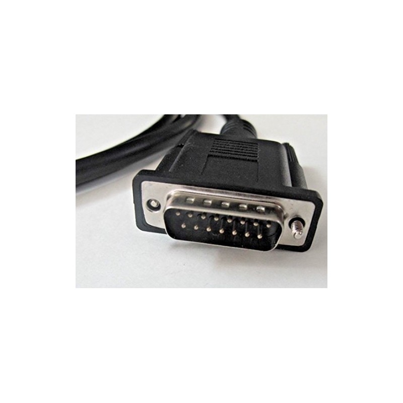 Xpertx Solutions OBD2 OBDII Cable Fits Cen-Tech Code Reader Scanner