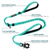 PetBonus Heavy Duty Tactical Dog Leash, 5 FT Bungee Shock