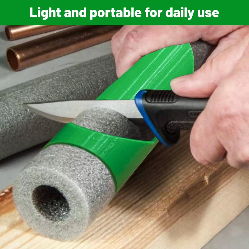 Pipe Insulation Cutting Guide, Three-Tube Foam Pipe Cutter Tool, Insulation
