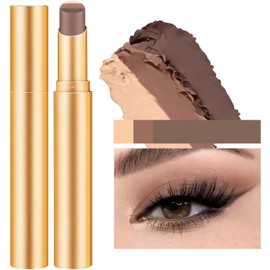 Sombra de Ojos en Barra de 3 Colores, Lápiz de Sombra Mate y Brillante