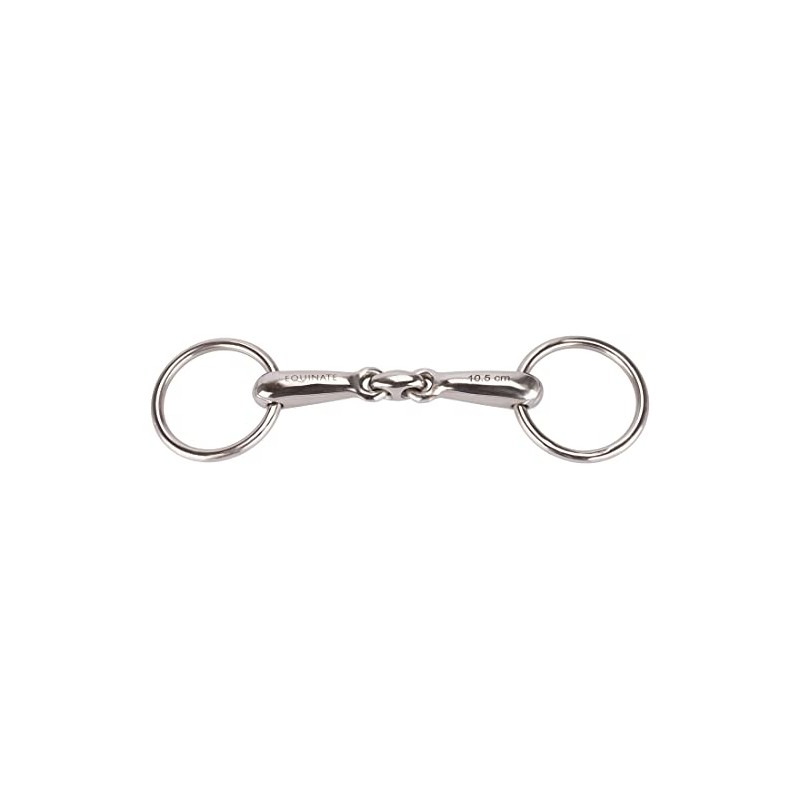 Equinate Pony Water Snaffle Stainless Steel 16 mm Double Jointed