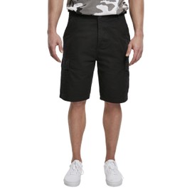 Brandit Individual Wear Men's BDU Ripstop Cargo Shorts, Black - L
