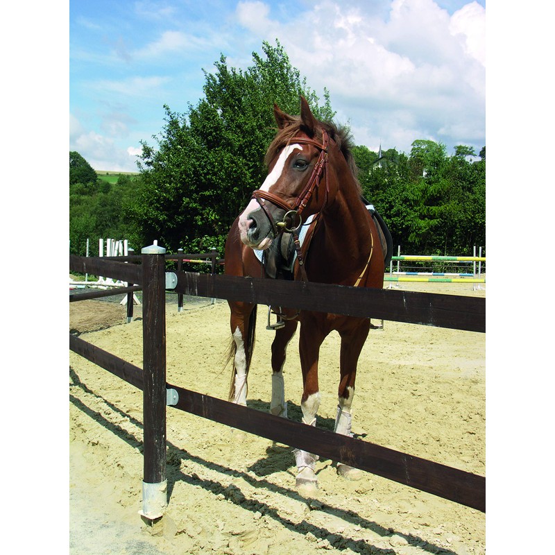 Post Cap for Wooden Posts Flat Shape Ø100 mm /