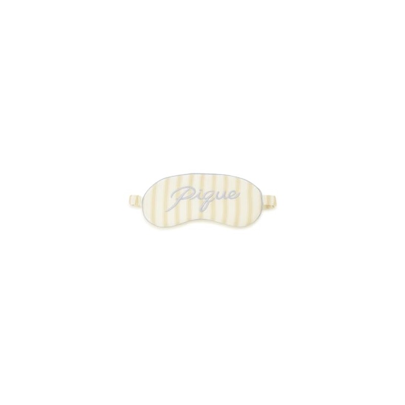 Gelato Pique PWGA252590 Women's BLU Free Size Striped Eye Mask