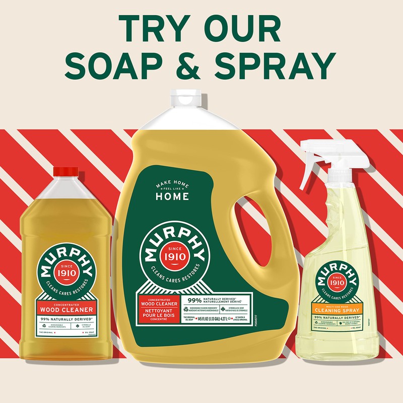 Murphy Oil Soap Wood Cleaner, 32 Fluid ounce (Pack of