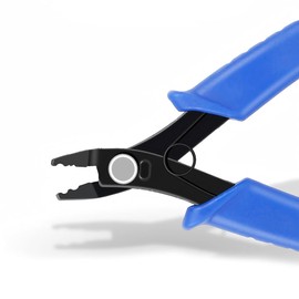 130mm Bead Crimping Tool Crimping Tool for Jewelry Making Precision Mini Pliers with Plastic Handle for Beading DIY Crafts