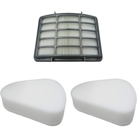 EFP HEPA Vacuum Cleaner Filter Kit for Shark Navigator Lift-Away NV350, NV351, NV352, NV355, NV356, NV357 - Replaces XFF350, XHF350, NV350, NV370 | Includes 1 HEPA Filter + 2 Pre-Filters