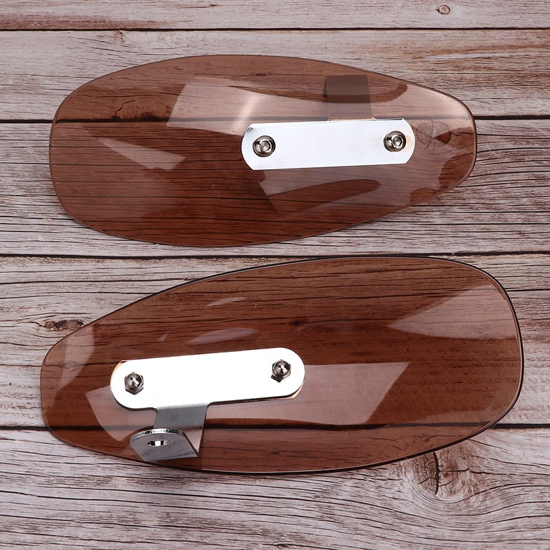 10mm/0.4in Universal Motorcycle Hand Guard Wind Deflector Protector Fit for