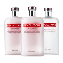 Womo 레볼루션ll 남성화장품 스킨 로션 3종세트 Revolutionll Men's Skincare Lotion 3-Set