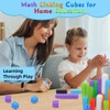 QUYSK 1000 Pcs Math Linking Cubes for Classroom, Kids Counting