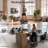 HOWHAI Rock Stepper for Exercise at Home, Low-Impact Side to