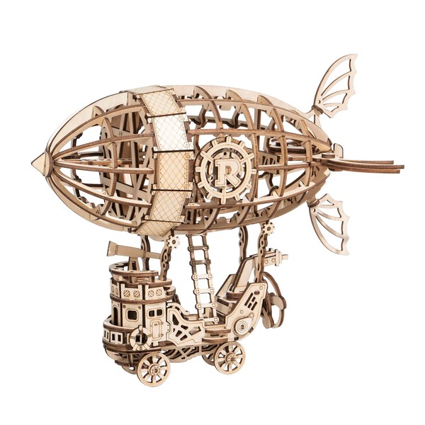 Rolife 3D Wooden Puzzle Airship for Kids and Adults -