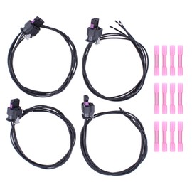 Parking Aid Parking Sensor Plug Parking Aid Harness Reversing Aid Adapter PDC Sensor Cable Set Front Rear for A1 8X A3 8P A3 8V A4 B8 8K A4 B9 8W A4 B7 8E A4 B7 8H A5 8T Avant
