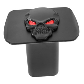 ULTECHNOVO Skull Trailer Hitch Cover Caravan Accessory Metal Hitch Cover Truck Hitch Receiver Cover Easy to Install Unique Design