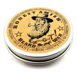 Honest Amish Cera Para Barba Firmeza Extra, Natural Y Orgáni