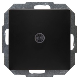 Kopp Paris 651374082 Illuminated Switch IP 20 Black Matte Surface 250 V