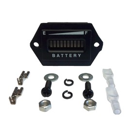 Universal 48 Volt Golf Cart Digital Led Battery State of Charge Indicator Meter