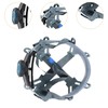 Fonowx 8 Point Hard Hat Replacement Suspension Construction Hard Hat