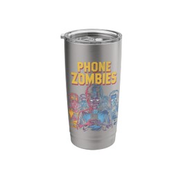 CellPhone Zombies Funny Pop Culture 05 Stainless Steel Insulated Tumbler
