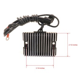 The ROP Shop Voltage Regulator 32 AMP for 2000 Harley-Davidson Motorcycle FXR 4, 74519-88