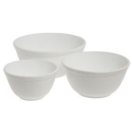 Mosser Glass Milk Glass Mixing Bowl Set