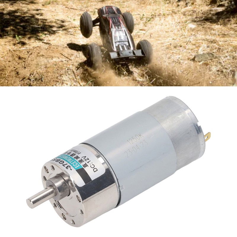 DC 12V 100RPM Gear Motor High Torque Electric Micro Speed