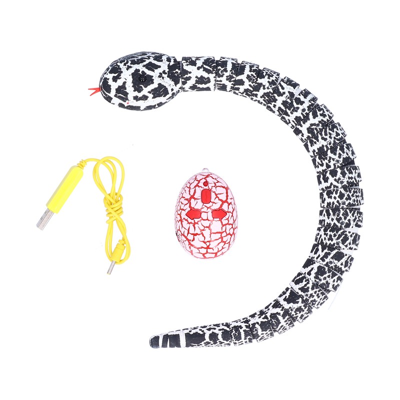 Infrared Remote Control Rattle Snake BatteryPowered Robotic Snake Toy Kids