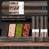 Minpenlay Electric Salt and Pepper Grinder Set Rechargeable with LED