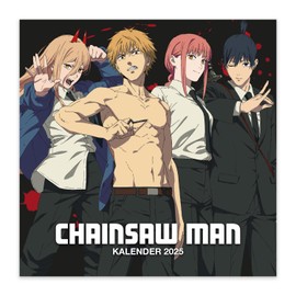 Crunchyroll - Chainsaw Man - Wandkalender 2025