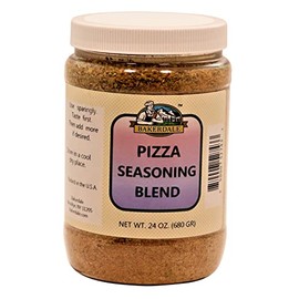 Bakerdale Pizza Seasoning, 24 ounces, Convenient Reclosable Plastic Jar