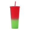 710ML/24OZ Large Capacity Water Cup Fully Studded Matte Tumbler Reusable