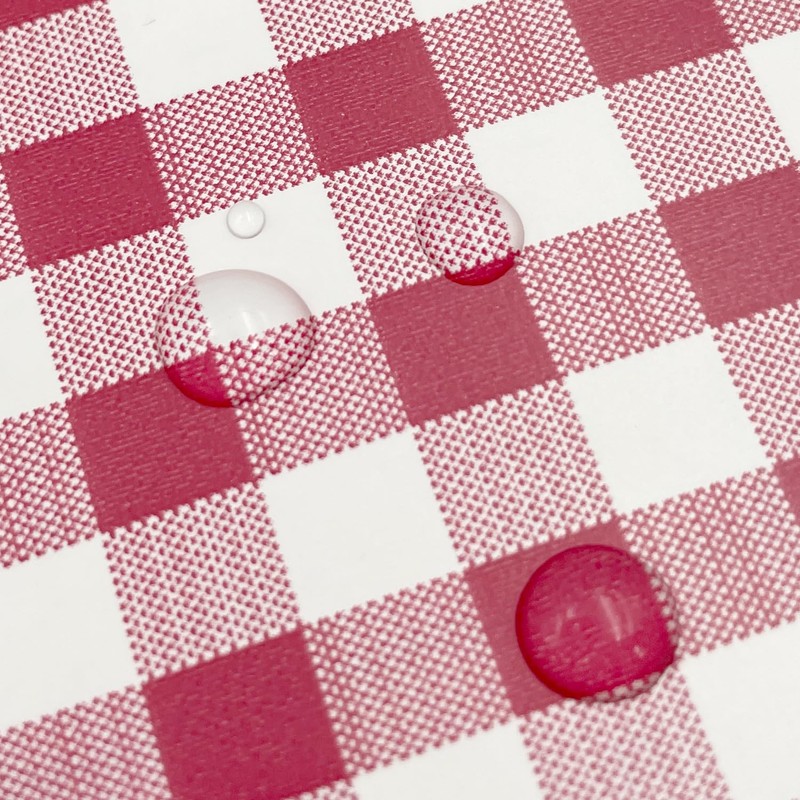 Yifely Red Holiday Gingham Drawer Paper Self-Adhesive Shelf Liner Makeup