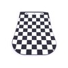 Scooter Chequered Mud Flap Number Plate Mount Fitment Suitable For