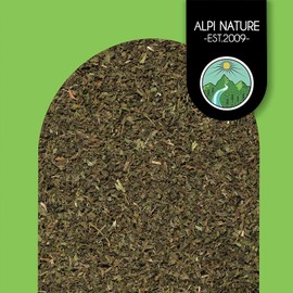 Peppermint Tea 125g 4.4 oz by Alpi Nature, Dried and Cut Peppermint Leaves, Loose Leaf Tea