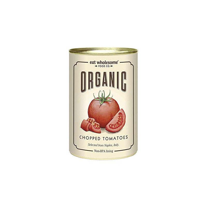 Eat Wholesome Organic Chopped Tomatoes 400g