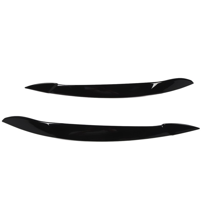 1 Pair Headlight Eyebrow Left Right Fade Proof Front Headlight