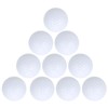 10Pcs Double Layer Golf Practice Balls Soft Putting Training Balls