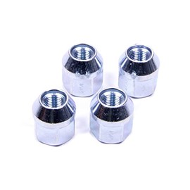 Gorilla Automotive 90087B Acorn Bulge Open End Lug Nuts (1/2" Thread Size)