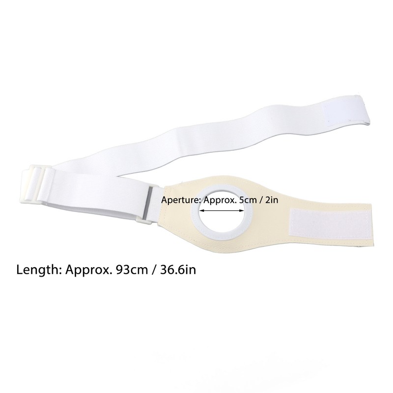 Ostomy Waist Support Belt Length Adjust High Elasticity Ostomy Reinforcement