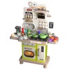 Letapapa Play Kitchen Set, Kids Kitchen Playset with Realistic Sound